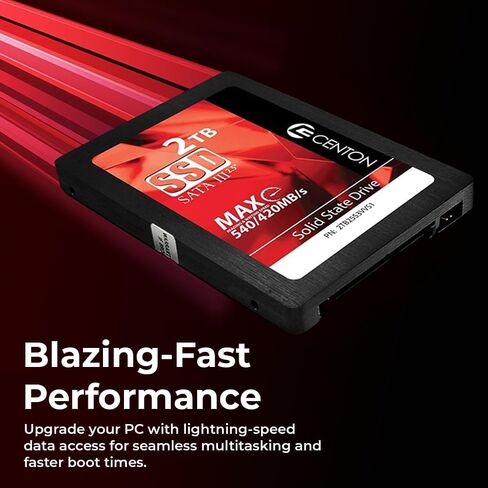 محرك أقراص تخزين ذو حالة ثابتة بسعة 1 تيرا بايت من Centon MP Essential SATA III 2.5 in Saudi Arabia