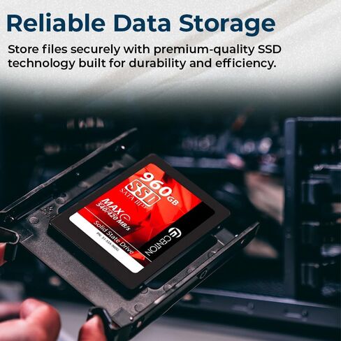 محرك أقراص تخزين ذو حالة ثابتة بسعة 1 تيرا بايت من Centon MP Essential SATA III 2.5 in Saudi Arabia