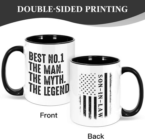 Son in Law Gifts 11oz Mug, Fathers Day Son in Law Gifts, Sons-in-Law Gift from Mother in Law, Gift for Sons-in-Law Birthday Wedding in Kuwait