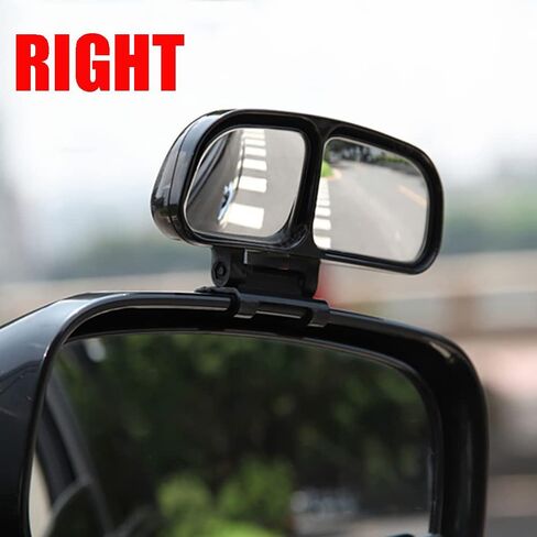 Blind Spot Mirrors, Adjustable Car Auxiliary Universal Wide Angle Mirror for Universal Cars-1pack in Kuwait