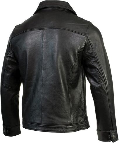 Milwaukee Leather Men Men's Premium Leather Massual Jackets (GR-SFM1898-MIL-Black ، 3x-Large) in Kuwait
