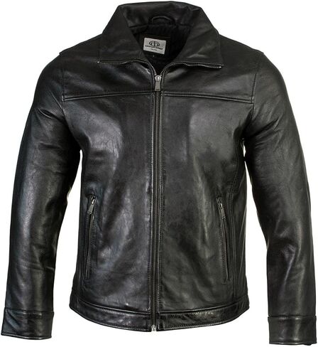 Milwaukee Leather Men Men's Premium Leather Massual Jackets (GR-SFM1898-MIL-Black ، 3x-Large) in Kuwait