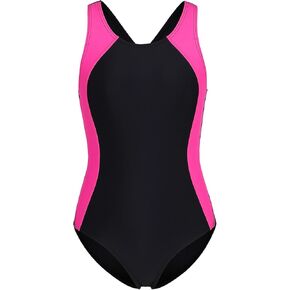 beautyin Girls One Piece Swimsuits Size 7-16 Athletic Racerback Bathing Suit