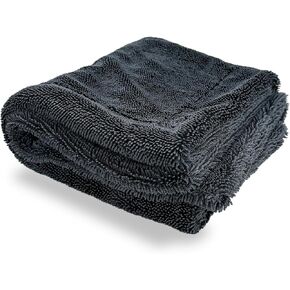مناشف الألياف الدقيقة للسيارات ، 1200 GSM فائقة السمك 12.2 "x12.2" سيارة ناعمة تفصل منشفة تجفيف ، منشفة مملوءة بملاءة مملوءة بالامتصاص الفائق لسيارة سيارة شاحنة سيارات شاحنة السيارة