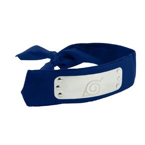 ABYSTYLE Naruto Shippuden Konoha Blue Headband Adult Size Cosplay Anime Manga Accessories Merch Gift