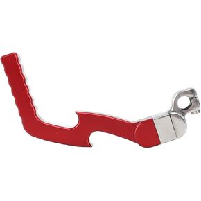 Kick Start Lever,Motorcycle Rear Kick Starter Lever Pedal CNC Aluminum Alloy Kick Start Gear Shift Lever for to Pit Dirt Bike (Red)