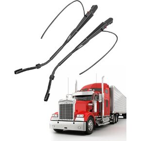 2 Pcs Windshield Wiper Arms Replace 602-5403 602-5404 Fit for Kenworth T600 T600A T660 T800 2006-2012, Wiper Arm for Front Right And Left Side