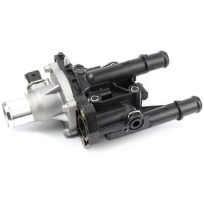 25192228 Thermostat Housing Replacement for 2011-2018 Chevy Sonic Cruze 1.8L L4 (25192228-Aluminium+ABS)