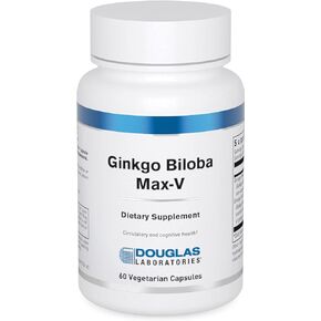 Douglas Laboratories Ginkgo Biloba Max-V | Supports Healthy Circulation | 60 Capsules