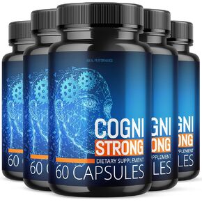 IDEAL PERFORMANCE (5 Pack) Cognistrong Supplements Cogni Strong (300 Capsules)