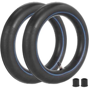 RUTU 10x2.125 Inner Tube Scooter Compatible with Straight Valve Tire Replacement Wheels for Electric Scooter,Mobility Scooters,Gas Scooters and Pocket Bikes(2 Pack)