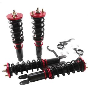 ECCPP Coilover Struts Spring Shocks Assembly Superence Set Complete Set Full For 1994-2001 لـ Acura Integra /1992-2000 لـ Honda Civic /93-1997 لـ Honda Civic Del Sol