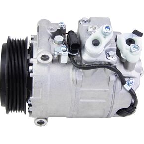 AC Compressor with A/C Clutch Compatible with Mercedes-Benz Air Conditioner Compressor 5.5L GL350 R350 ML350 S550 CL550 ML550 GL320