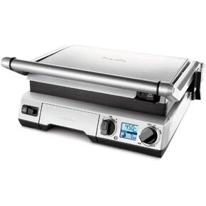 Breville BGR820XL Smart Grill, Electric Countertop Grill, Brushed Stainless Steel., 14" x 14" x 5 3/4" in Saudi Arabia