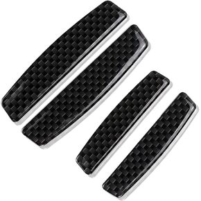 4 Pcs Car Door Edge Guard, Anti-Collision Car Bumper Guard Strip, Car Side Door Edge Guards Protector Strips Trim Cover, Universal for All Cars SUV (Black)