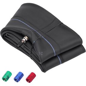 130/90-16 Motorcycle Inner Tube 5.00/5.10-16,140/90-16,140/80-16 for Street and Off-road applications，Heavy Duty Balance Tube Motorcycle with TR4 straight valve stem (1 Pack)