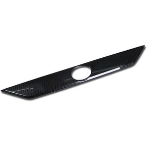 Beautost Fit for Toyota RAV4 2019 2020 2021 2022 2023 2024 2025 Rear Trunk Lid Molding Trim ABS Carbon Fiber Black