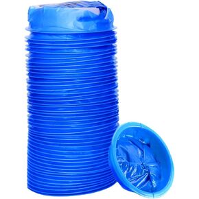 Vomit Bags for Car, 50 Pack Emesis Bags - Travel Motion Sick Throw up Bag/Disposable Blue Barf Bag for Morning Sickness & Hangovers