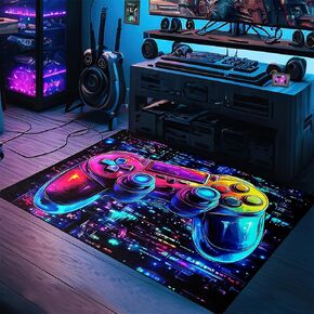 لعبة ألعاب لـ Boys Room - لعبة فيديو لعبة البساط اللعبة الحصير الحصير Gamer Room Decor