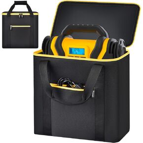 Car Jumper Starter Storage Bag Compatible with DEWALT DXAEPS14-Type2 2000 Peak Battery Amp 12V Automotive Battery Booster Jump Starter Power Station, Carrying Case Holder Container (Box Only)