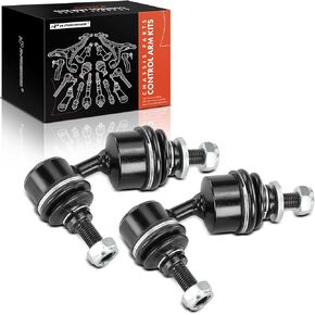 A-Premium 2 x Rear Sway Bar Links Stabilizer Bar Links, Compatible with Jaguar X-Type XType 2002-2008