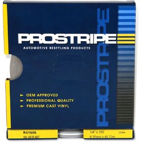 Pinstripe Tape MS 1/4 × 150 ؛ Silver Metallic (41606)