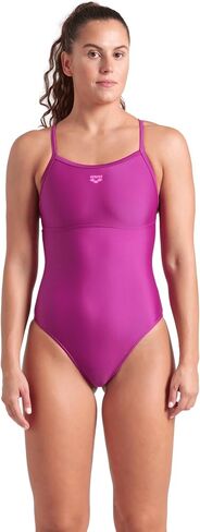 ARENA Women's Feel Solid Light Drop Back Swimsuit Ladies Athletic Swimwear in Saudi Arabia