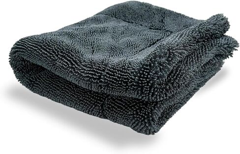 Microfiber Towels for Cars, 1200 GSM Ultra Thick 12.2"x12.2" Soft Car Detailing Drying Towel, Super Absorbent Double Twisted Loop Cloth Cleaning Towel for Car Truck SUV in Saudi Arabia