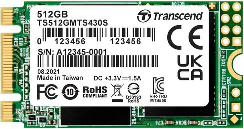 ترانسيند 1 الى M.2 2242 SSD SATA3 B+M مفتاح in Saudi Arabia