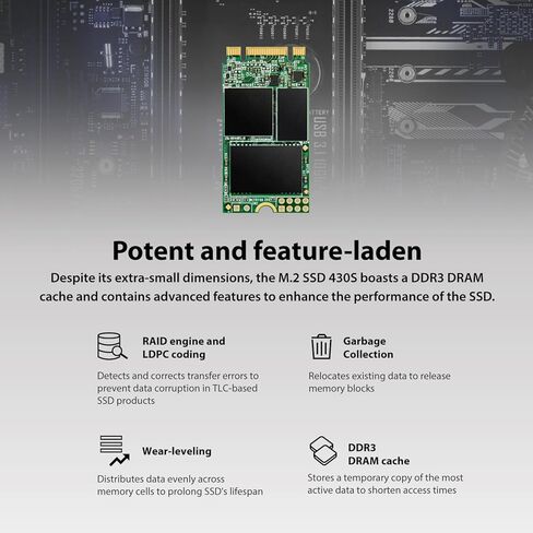ترانسيند 1 الى M.2 2242 SSD SATA3 B+M مفتاح in Saudi Arabia