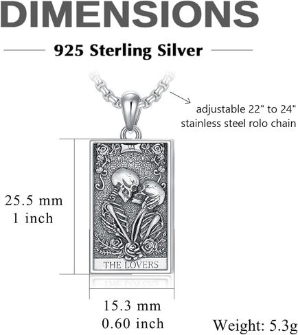 PELOVNY Saint Christopher Necklace for Men Sterling Silver Oxidation St Christopher Amulet Faith Oval Pendant Jewelry Birthday Fathers Day Christmas Halloween Gifts for Women Men in Saudi Arabia