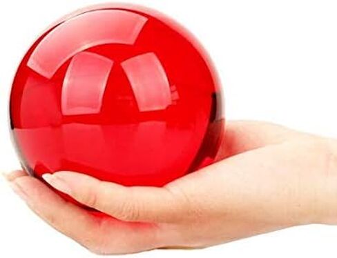 CHENGXINWENHUA Decorative Orbs for Bowls and Vases Set of 1，Diameter 3'' Crystal Sphere Ball,Camera Sphere and Photography Orb (Transparent Color-1) in Saudi Arabia