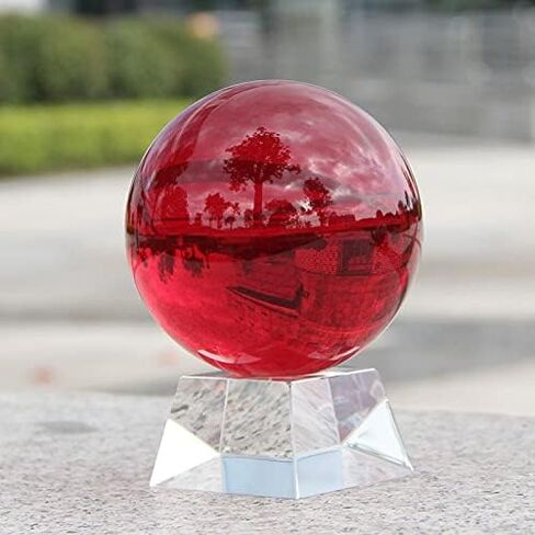 CHENGXINWENHUA Decorative Orbs for Bowls and Vases Set of 1，Diameter 3'' Crystal Sphere Ball,Camera Sphere and Photography Orb (Transparent Color-1) in Saudi Arabia