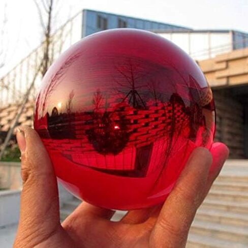 CHENGXINWENHUA Decorative Orbs for Bowls and Vases Set of 1，Diameter 3'' Crystal Sphere Ball,Camera Sphere and Photography Orb (Transparent Color-1) in Saudi Arabia