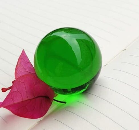 CHENGXINWENHUA Decorative Orbs for Bowls and Vases Set of 1，Diameter 3'' Crystal Sphere Ball,Camera Sphere and Photography Orb (Transparent Color-1) in Saudi Arabia