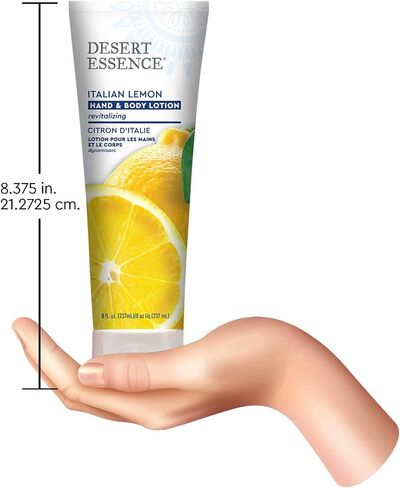 Desert Essence Spicy Vanilla Chai Hand & Body Lotion - 8 Fl Ounce - Uplifting - Smoothes & Softens Skin - No Greasy Residue - Aloe Vera - Shea Butter - Vitamin E in Saudi Arabia