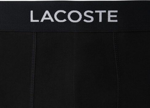 Lacoste mens Cotton Stretch Essentials Boxer Briefs, 5-pack in Saudi Arabia