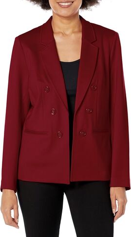 Jones New York Women's Faux Double Breasted Compression Jacket in Saudi Arabia