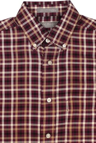 Cremieux Non-Iron Wrinkle-Resistant Easy-Care Men's Long Sleeve Shirt - Super Soft Cotton Lyocell Blend Fabric, Regular Sizes in Kuwait