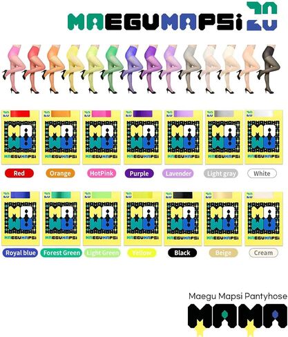 Women's Sheer Tights - 20D Control Top High Elastic Soft Footed Colors Fashion Pantyhose with Reinforced Toes. in Saudi Arabia