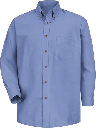 Red Kap Men's Poplin Dress Shirt, Light Blue, 3X-Large/Tall in Saudi Arabia