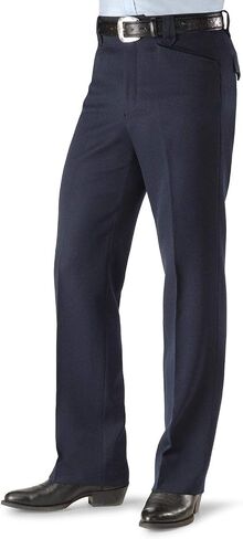 Circle S Men's Lubbock Stretch Slacks HTHR Charcoal 42 in Saudi Arabia