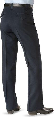 Circle S Men's Lubbock Stretch Slacks HTHR Charcoal 42 in Saudi Arabia