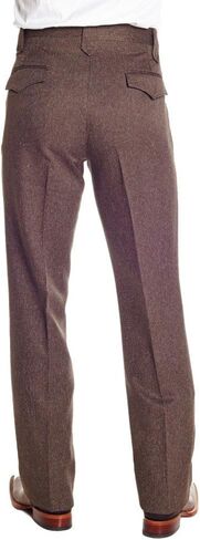 Circle S Men's Lubbock Stretch Slacks HTHR Charcoal 42 in Saudi Arabia