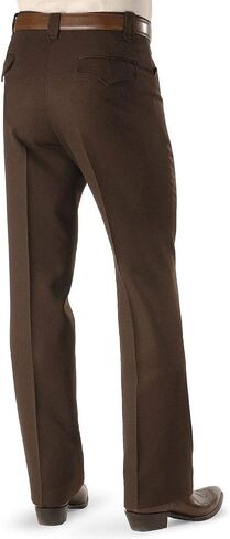 Circle S Men's Lubbock Stretch Slacks HTHR Charcoal 42 in Saudi Arabia