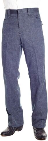 Circle S Men's Lubbock Stretch Slacks HTHR Charcoal 42 in Saudi Arabia