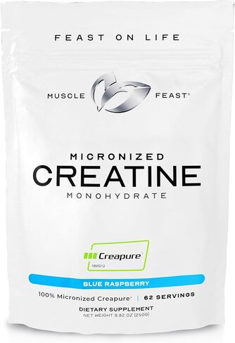 العيد العضلات creepure - مسحوق أحادي الهيدرات الكرياتين micronized | قسط ما قبل التمرين أو ما بعد التمرين | النكهة الكرياتين للنساء والرجال | سهل الاختلاط ، خالي من الغلوتين ، آمن ونقي ، (البطيخ ، 250 جرام) in Saudi Arabia