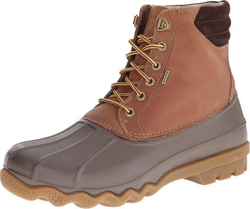 Sperry Men's Avenue Embossed Duck Boot, Tan/Brown, 9 in Saudi Arabia