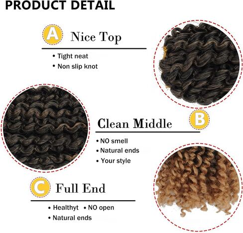 9 Bundles/Lot Haolocs Marlybob Crochet Braids Hair Short Passion Twist Synthetic Kinky Curly Braiding Hair Extensions (T1B/Gray, 12 Inch) in Saudi Arabia