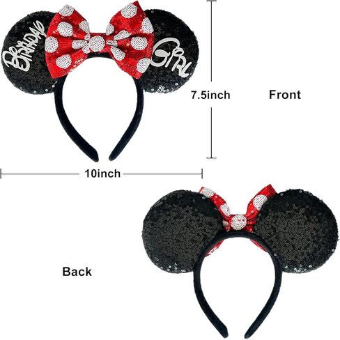 عيد ميلاد آذان الأذنين عقال ، عصابات القوس الترتر للنساء الحفلات تفضل إكسسوارات تأثيري in Kuwait